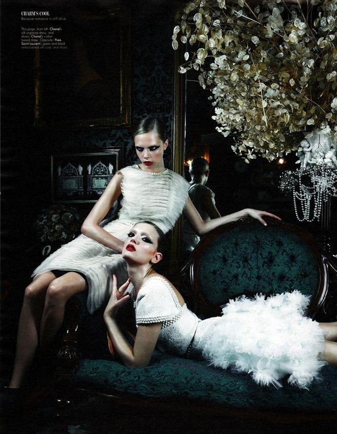 JOURDAN DUNN, LILY DONALDSON, CARA DELEVINGNE AND NYASHA MATONHODZE IN "BEST IN CLASS"