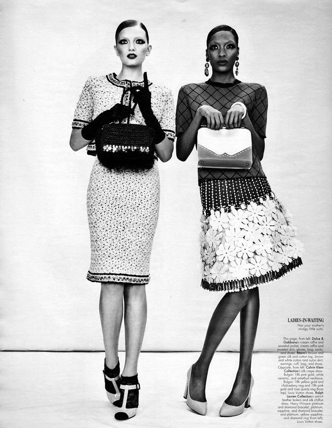 JOURDAN DUNN, LILY DONALDSON, CARA DELEVINGNE AND NYASHA MATONHODZE IN "BEST IN CLASS"
