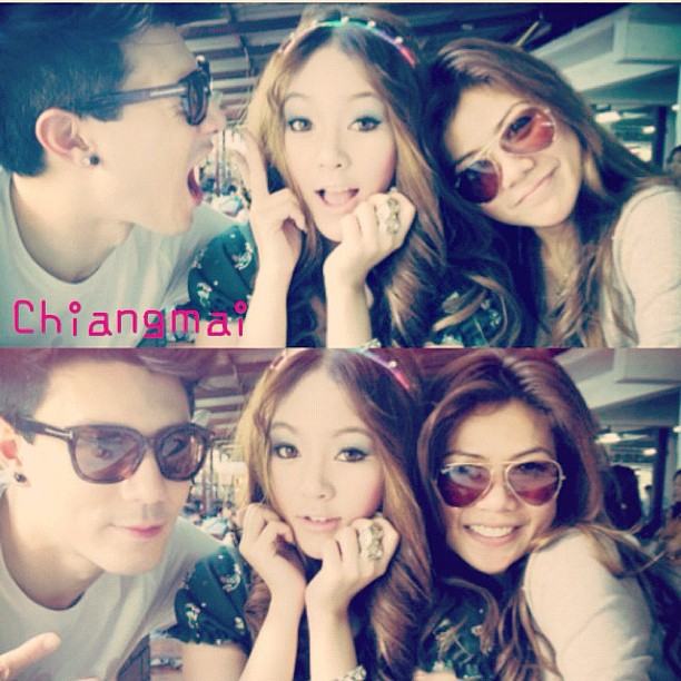 หวานสุด ๆ โดม-กัสจัง ควงคู่รับลมหนาวแอ่วเชียงใหม่