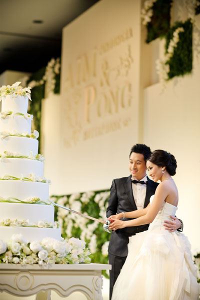 เก็บตกภาพงานแต่ง เอม พินทองทา - ณัฐพงศ์