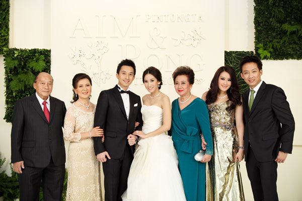 เก็บตกภาพงานแต่ง เอม พินทองทา - ณัฐพงศ์