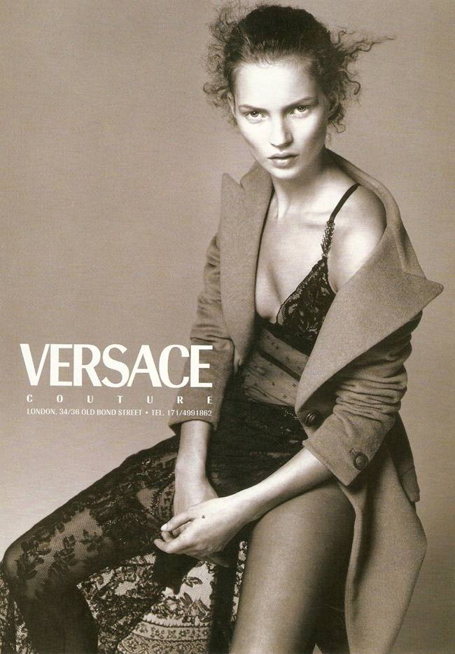 WE &hearts; VERSACE: KATE MOSS FOR FALL 1996