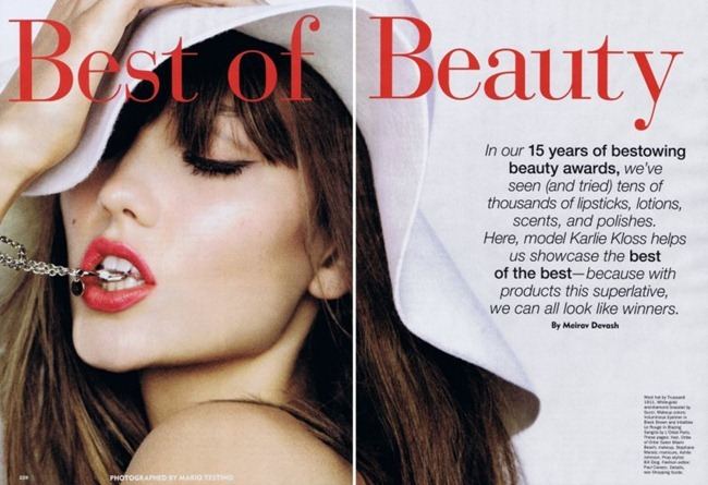 KARLIE KLOSS IN "BEST OF BEAUTY"