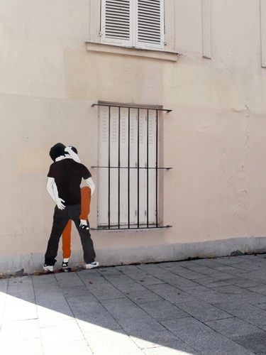 Claire Streetart ศิลปะ Graffiti ความเซ็กซี่ที่เนียนอยู่ตามมุมเมือง