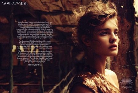HARPER'S BAZAAR UK: NATALIA VODIANOVA IN "NATALIA" BY MICHAELANGELO DI BATTISTA