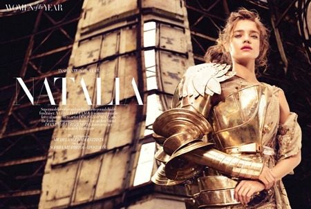 HARPER'S BAZAAR UK: NATALIA VODIANOVA IN "NATALIA" BY MICHAELANGELO DI BATTISTA