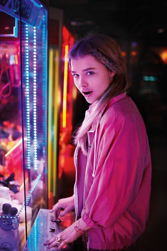 ASOS MAGAZINE: CHLO&Euml; MORETZ BY PHOTOGRAPHER ALEX SAINSBURY