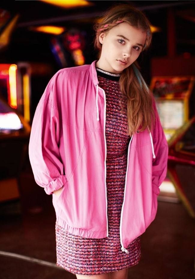 ASOS MAGAZINE: CHLO&Euml; MORETZ BY PHOTOGRAPHER ALEX SAINSBURY