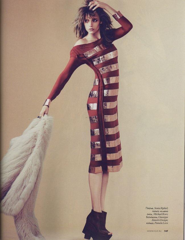 ELLE RUSSIA: MARTHA STRECK BY PHOTOGRAPHER TONY KIM