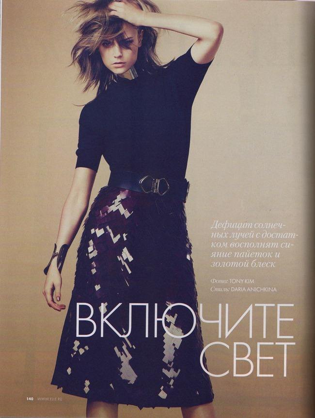 ELLE RUSSIA: MARTHA STRECK BY PHOTOGRAPHER TONY KIM