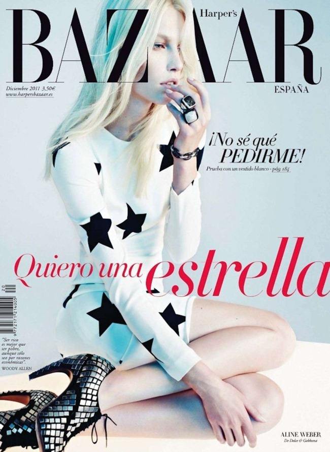 HARPER'S BAZAAR SPAIN: ALINE WEBER BY PHOTOGRAPHER TXEMA YESTE