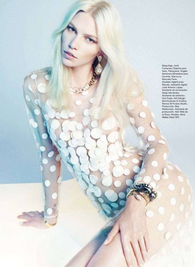 HARPER'S BAZAAR SPAIN: ALINE WEBER BY PHOTOGRAPHER TXEMA YESTE