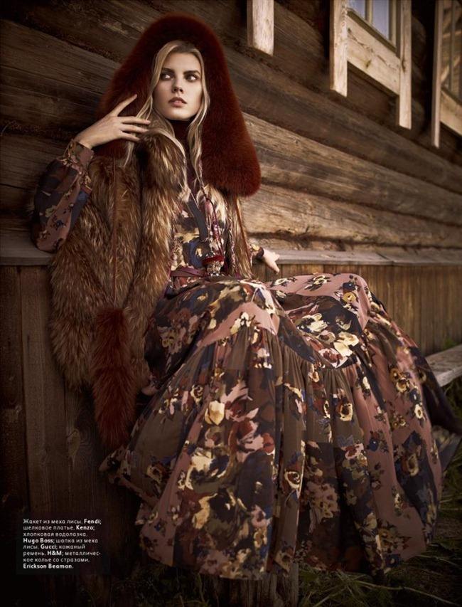 VOGUE RUSSIA: MARYNA LINCHUK BY PHOTOGRAPHER MARIANO VIVANCO