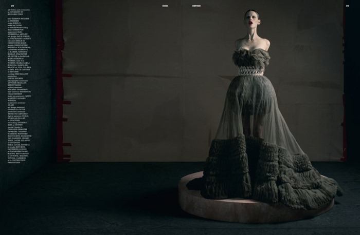 DAZED & CONFUSED MAGAZINE: MARIACARLA BOSCONO, SASKIA DE BRAUW & KASIA STRUSS IN "EXTASIS" BY PHOTOG