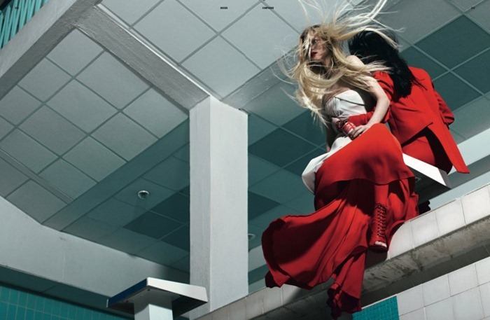 DAZED & CONFUSED MAGAZINE: MARIACARLA BOSCONO, SASKIA DE BRAUW & KASIA STRUSS IN "EXTASIS" BY PHOTOG
