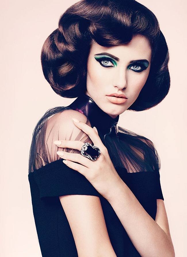 FLARE MAGAZINE: CATHERINE DEA & KATRINA BY PHOTOGRAPHER CHRIS NICHOLLS