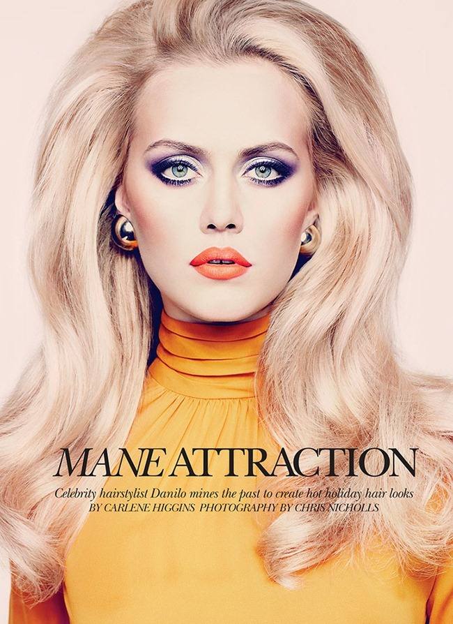FLARE MAGAZINE: CATHERINE DEA & KATRINA BY PHOTOGRAPHER CHRIS NICHOLLS