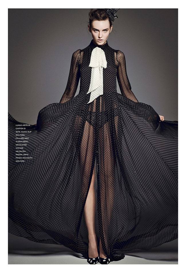 FLAIR MAGAZINE: MYF SHEPHERD IN "BLACK & WHITE" BY PHOTOGRAPHER JEAN-FRAN&Ccedil;OIS CAMPOS
