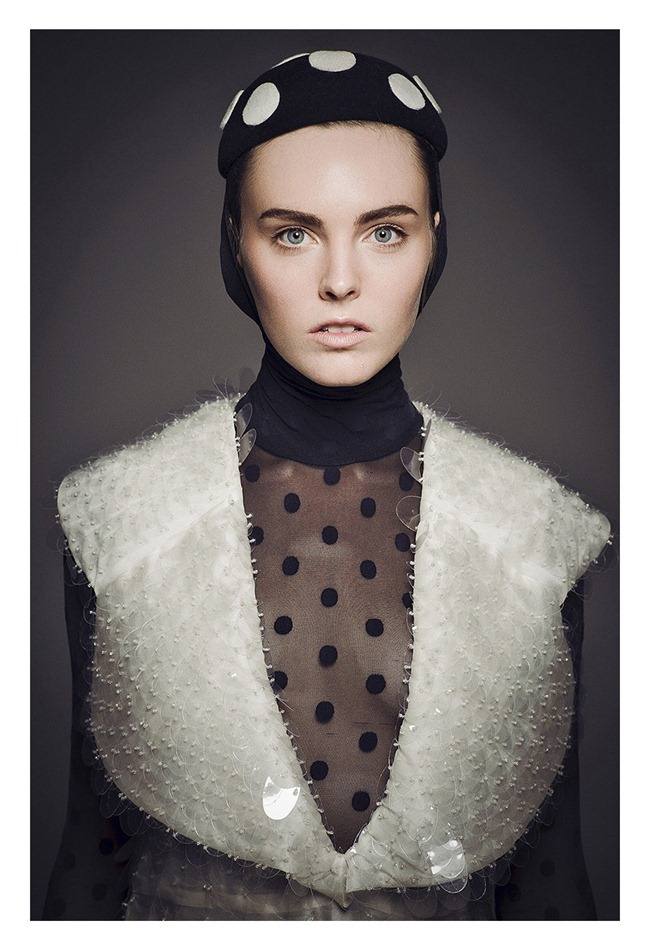 FLAIR MAGAZINE: MYF SHEPHERD IN "BLACK & WHITE" BY PHOTOGRAPHER JEAN-FRAN&Ccedil;OIS CAMPOS