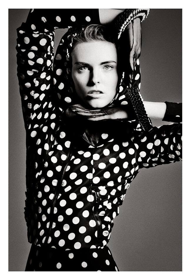 FLAIR MAGAZINE: MYF SHEPHERD IN "BLACK & WHITE" BY PHOTOGRAPHER JEAN-FRAN&Ccedil;OIS CAMPOS