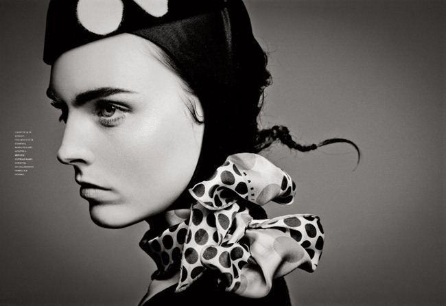 FLAIR MAGAZINE: MYF SHEPHERD IN "BLACK & WHITE" BY PHOTOGRAPHER JEAN-FRAN&Ccedil;OIS CAMPOS