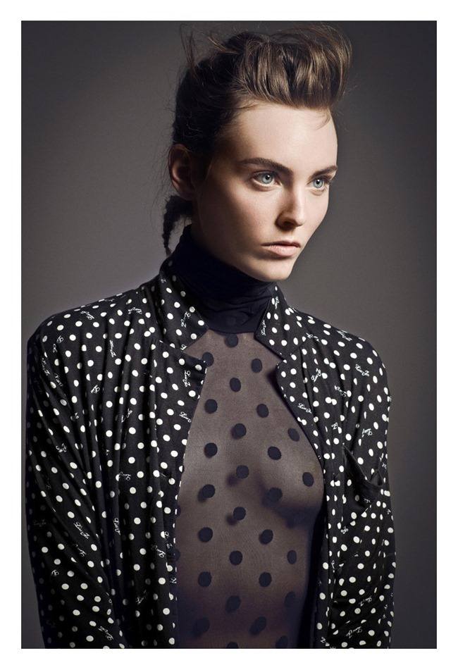 FLAIR MAGAZINE: MYF SHEPHERD IN "BLACK & WHITE" BY PHOTOGRAPHER JEAN-FRAN&Ccedil;OIS CAMPOS