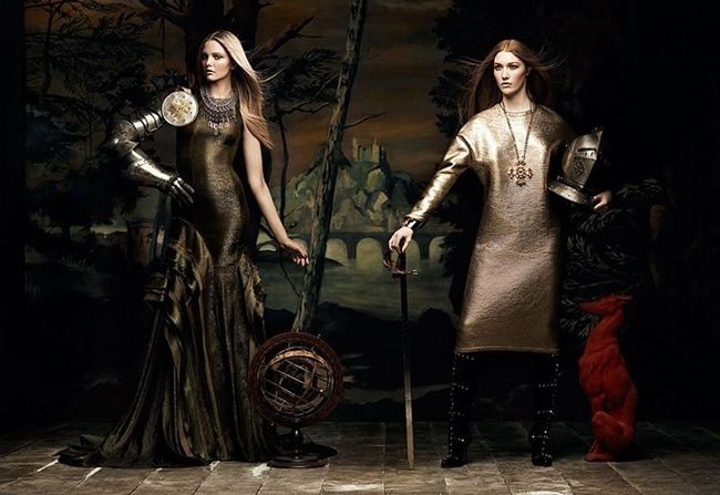 FLARE MAGAZINE: EMILY FOX, FINLAY MOORE & DANI IN "YOUR MAJESTY" BY PHOTOGRAPHER CHRIS NICHOLLS