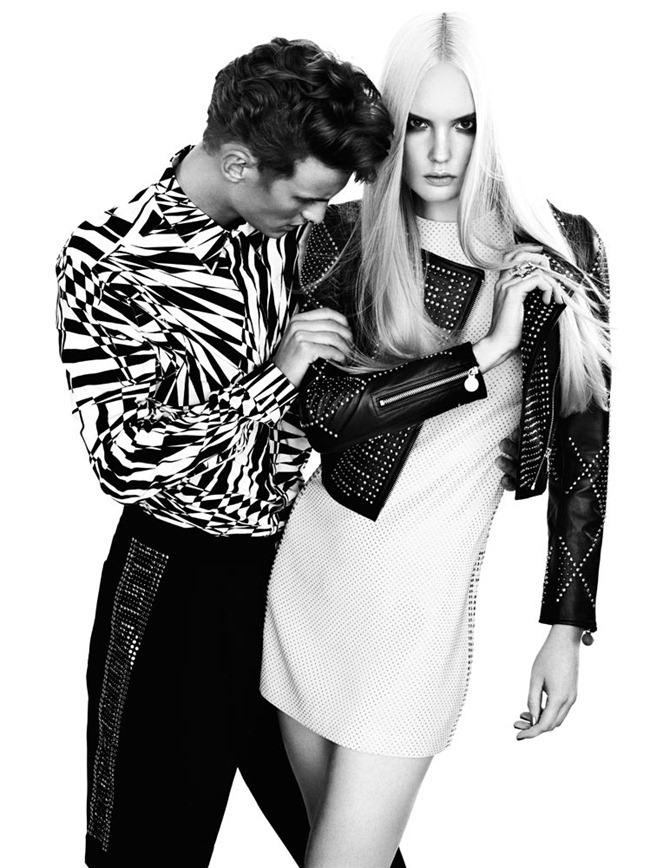 RODEO MAGAZINE: HENRIETTA HELLBERG & ALEXANDER JOHANSSON IN "VERSACE FOR H&M" BY PHOTOGRAPHER TOBIAS