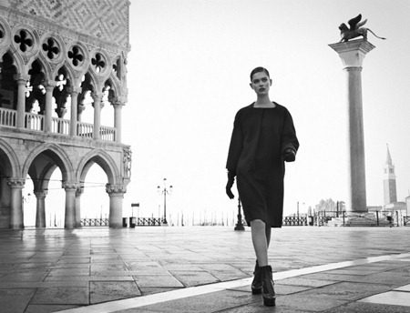 GRAZIA GERMANY: MERLE BERGERS BY PHOTOGRAPHER LEO KRUMBACHER