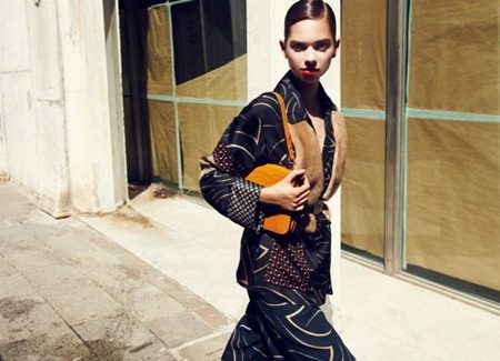 GRAZIA GERMANY: MERLE BERGERS BY PHOTOGRAPHER LEO KRUMBACHER