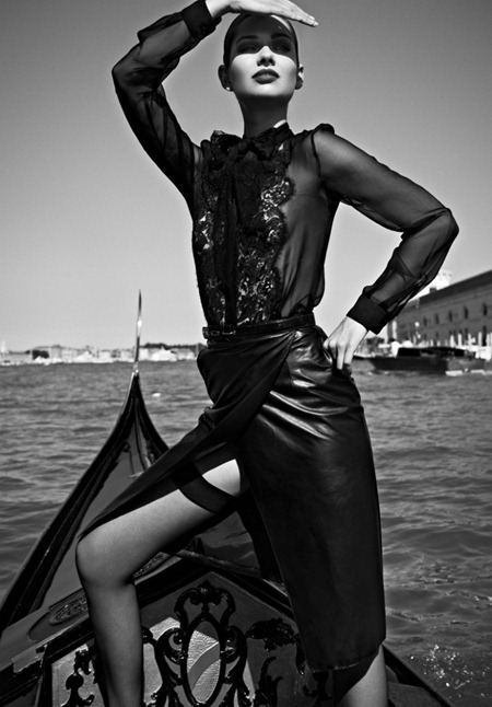 GRAZIA GERMANY: MERLE BERGERS BY PHOTOGRAPHER LEO KRUMBACHER