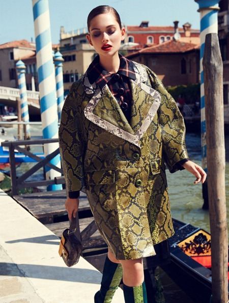 GRAZIA GERMANY: MERLE BERGERS BY PHOTOGRAPHER LEO KRUMBACHER