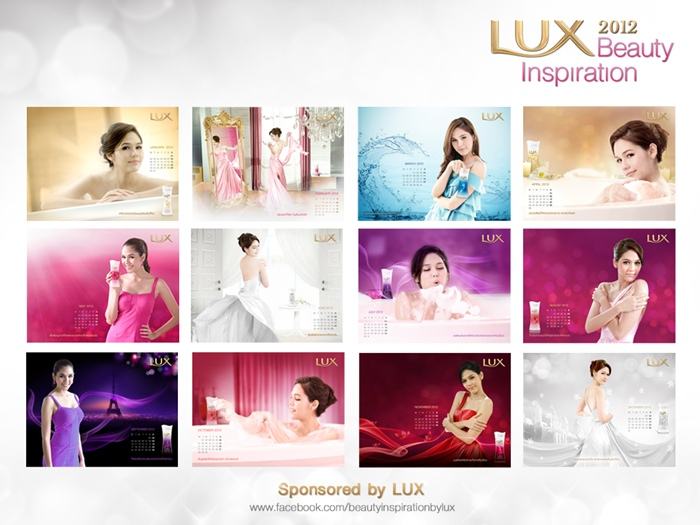 ชมพู่ อารยา ในปฏิทินลักส์