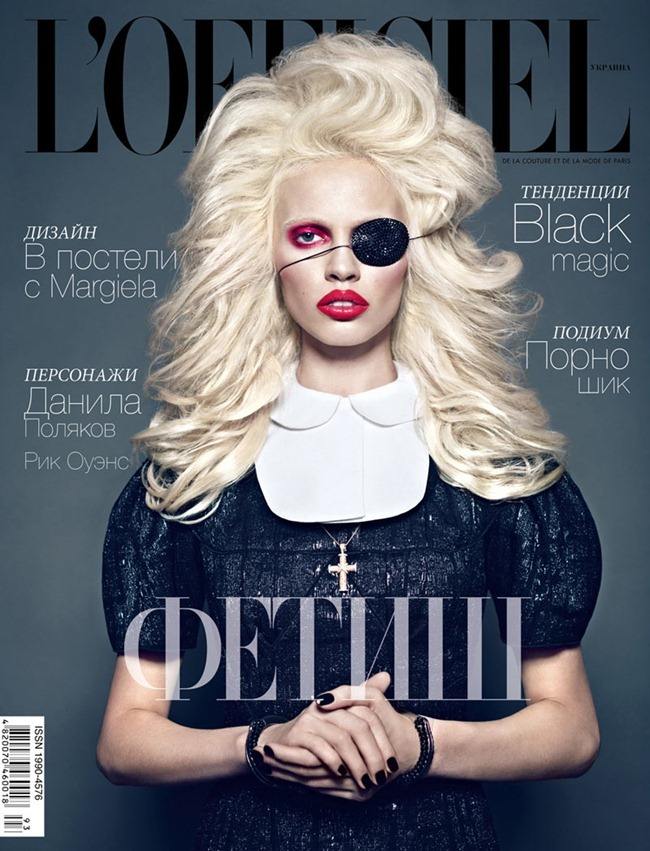 L'OFFICIEL UKRAINE: MASHA KIRSANOVA BY PHOTOGRAPHER CATE UNDERWOOD