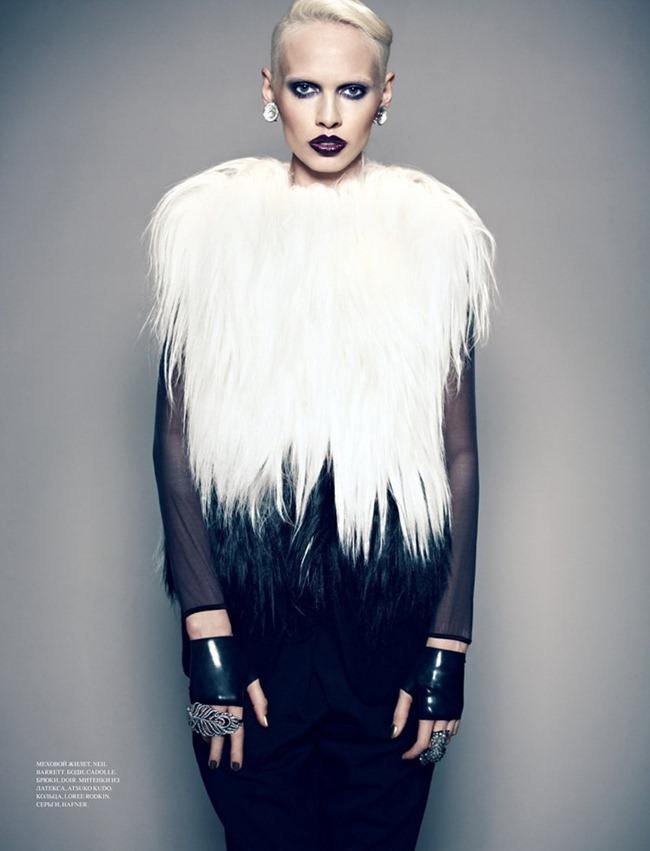 L'OFFICIEL UKRAINE: MASHA KIRSANOVA BY PHOTOGRAPHER CATE UNDERWOOD