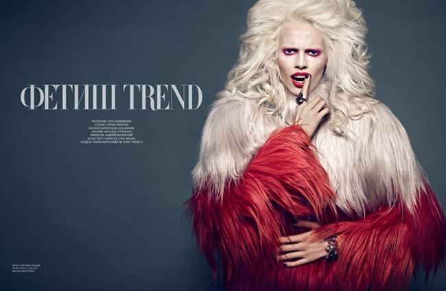 L'OFFICIEL UKRAINE: MASHA KIRSANOVA BY PHOTOGRAPHER CATE UNDERWOOD