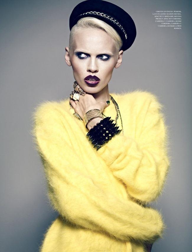 L'OFFICIEL UKRAINE: MASHA KIRSANOVA BY PHOTOGRAPHER CATE UNDERWOOD