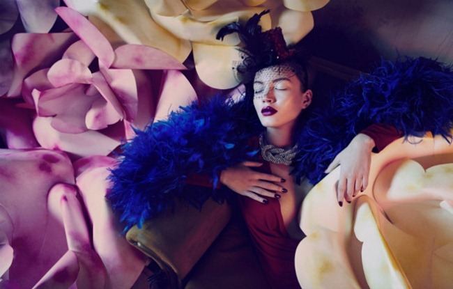 MARIE CLAIRE TURKEY: POLINA UAGEN BY PHOTOGRAPHER EMRE GUVEN