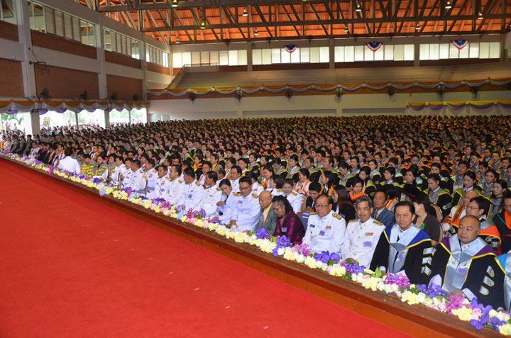 พิธีพระราชทานปริญญาบัตร มหาวิทยาลัยมหาสารคาม ประจำปี 2554