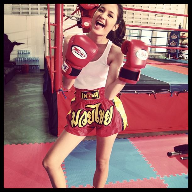 [ PICS ] มารี เบิร์นเนอร์...นางเอกใหม่จากละครสามหนุ่มเนื้อทอง @Instragram