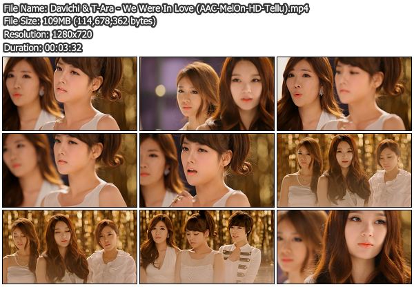 Davichi & T-ARA  mv We Were In Love