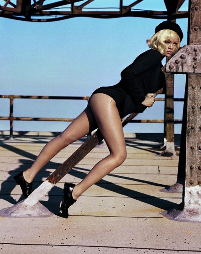 VOGUE UK: RIHANNA IN "RIHANNA ROCKS" BY PHOTOGRAPHER ALASDAIR MCLELLAN