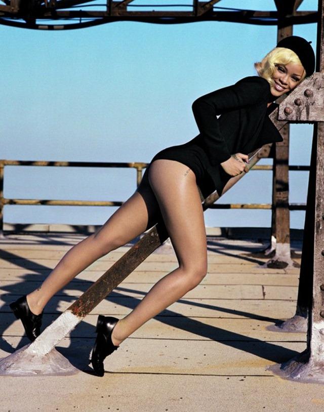 VOGUE UK: RIHANNA IN "RIHANNA ROCKS" BY PHOTOGRAPHER ALASDAIR MCLELLAN