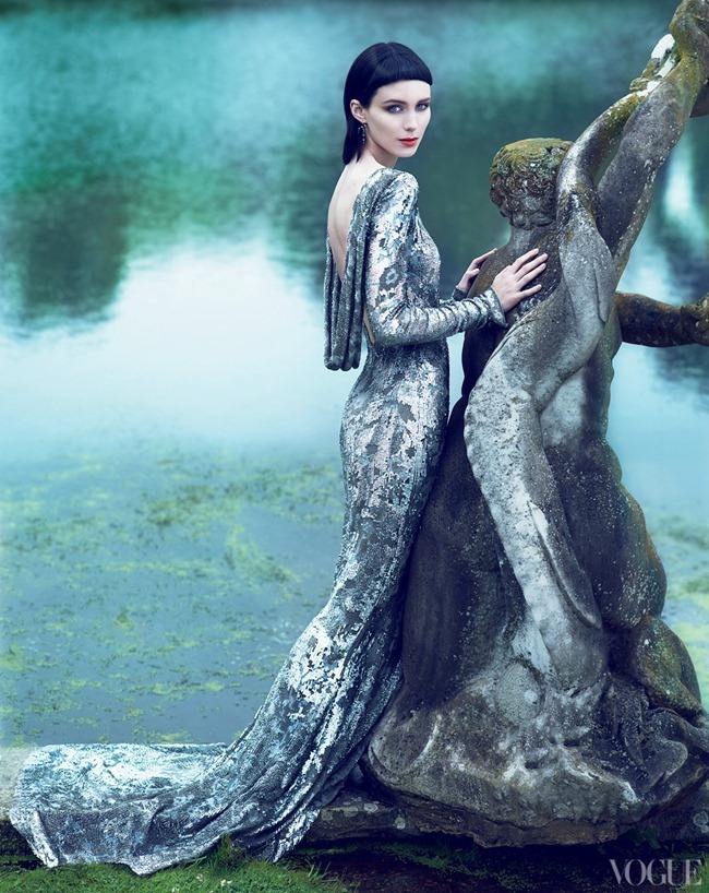 VOGUE MAGAZINE: ROONEY MARA BY PHOTOGRAPHERS MERT & MARCUS