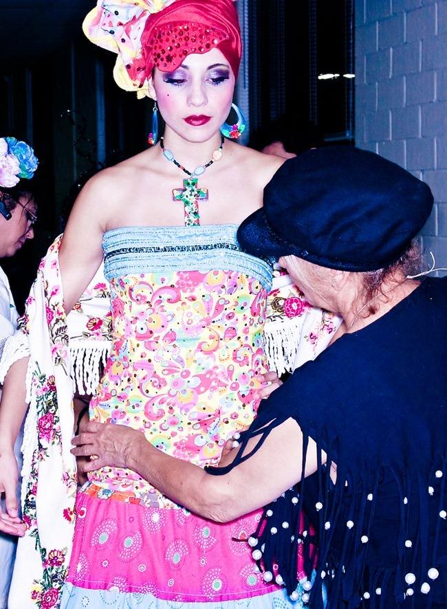 TROY'S PHOTO DIARY: RUNWAY EN LA CALLE, BACKSTAGE