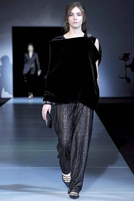 MILAN FASHION WEEK: GIORGIO ARMANI FALL 2011