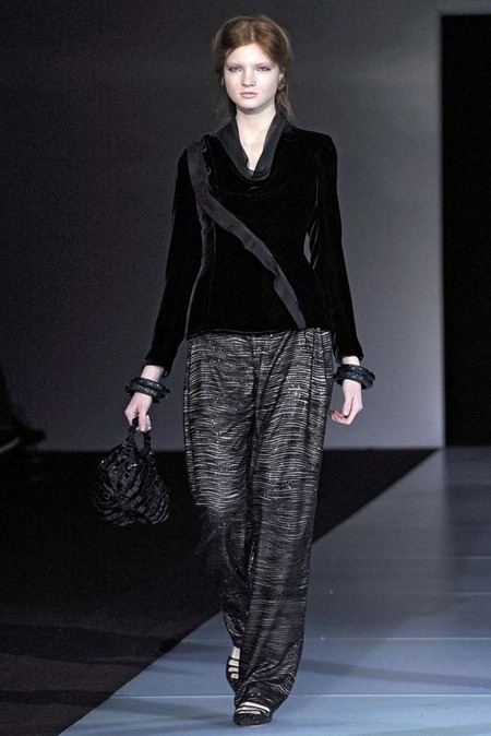 MILAN FASHION WEEK: GIORGIO ARMANI FALL 2011