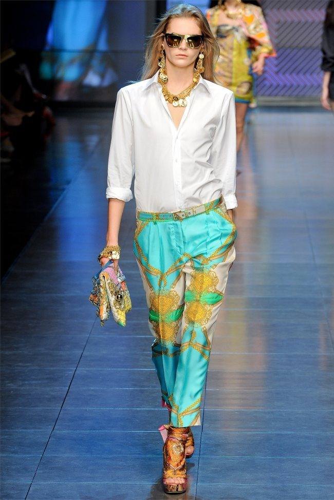 MILAN FASHION WEEK: D&G SPRING 2012
