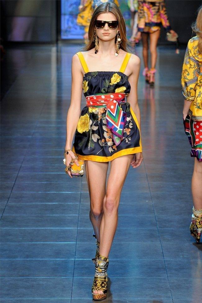 MILAN FASHION WEEK: D&G SPRING 2012