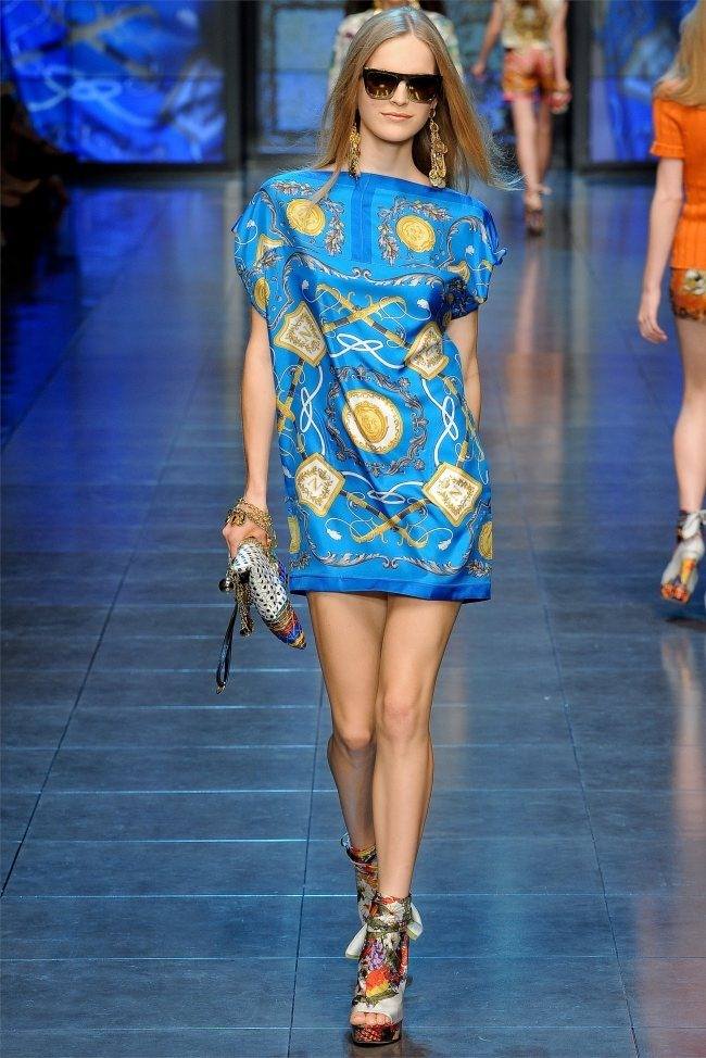 MILAN FASHION WEEK: D&G SPRING 2012